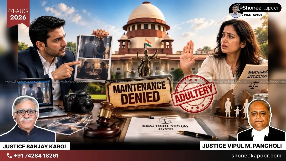 Maintenance Husband’s Adultery Plea Must Be Heard, SC