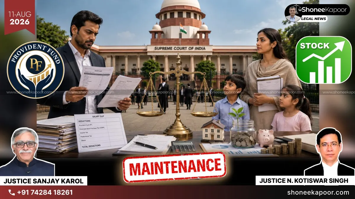 Maintenance PF Stock Savings Won’t Cut Husband’s Liability