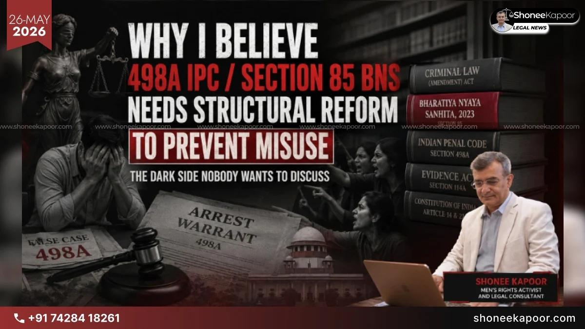 Why I Believe 498A IPC / Section 85 BNS Needs Structural Reform To Prevent Misuse