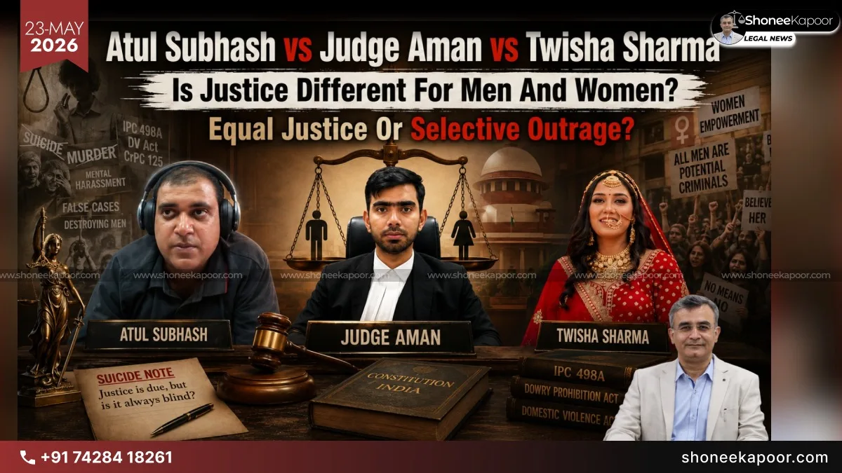 Atul Subhash vs Judge Aman vs Twisha Sharma: Is Justice Different For Men And Women?