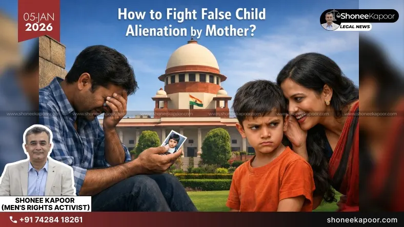 How to Fight False Child Alienation by Mother in India: Legal Strategy for Fathers