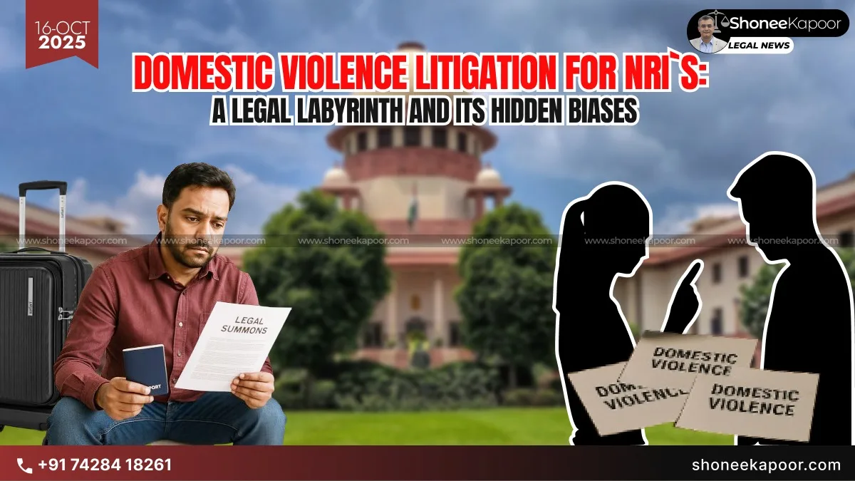 NRIs Trapped in Domestic Violence Cases: A Step-by-Step Legal Survival Guide For False Allegations