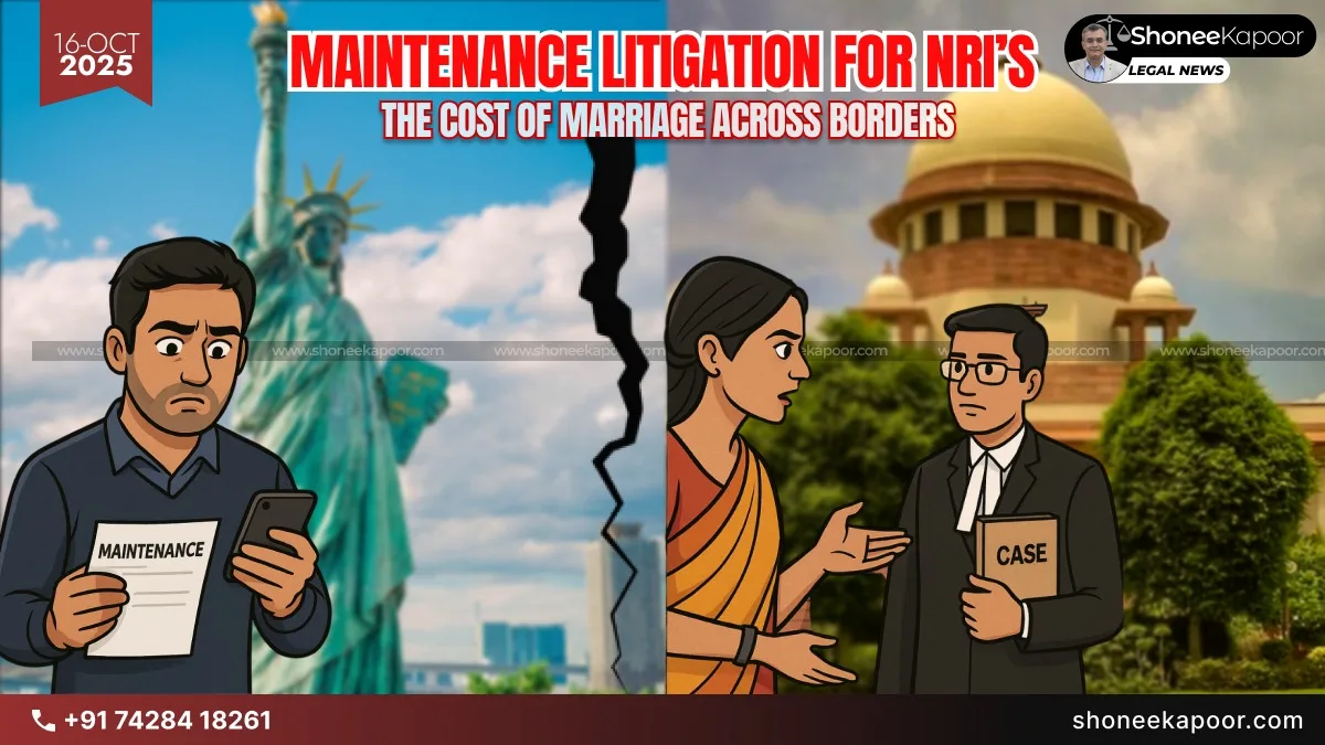 Matrimonial Maintenance for NRIs: The Untold Legal Battle Every Overseas Indian Must Know