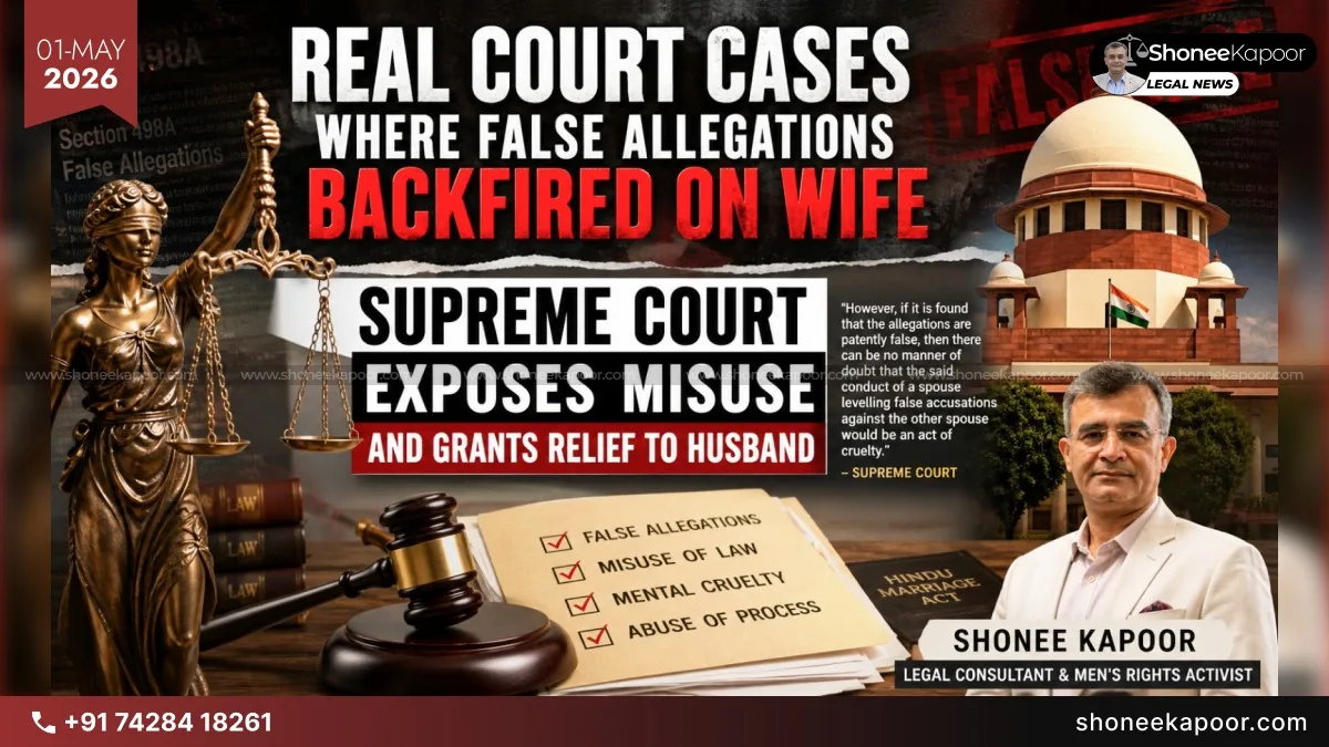 Real Court Cases Where False Allegations Backfired On Wife