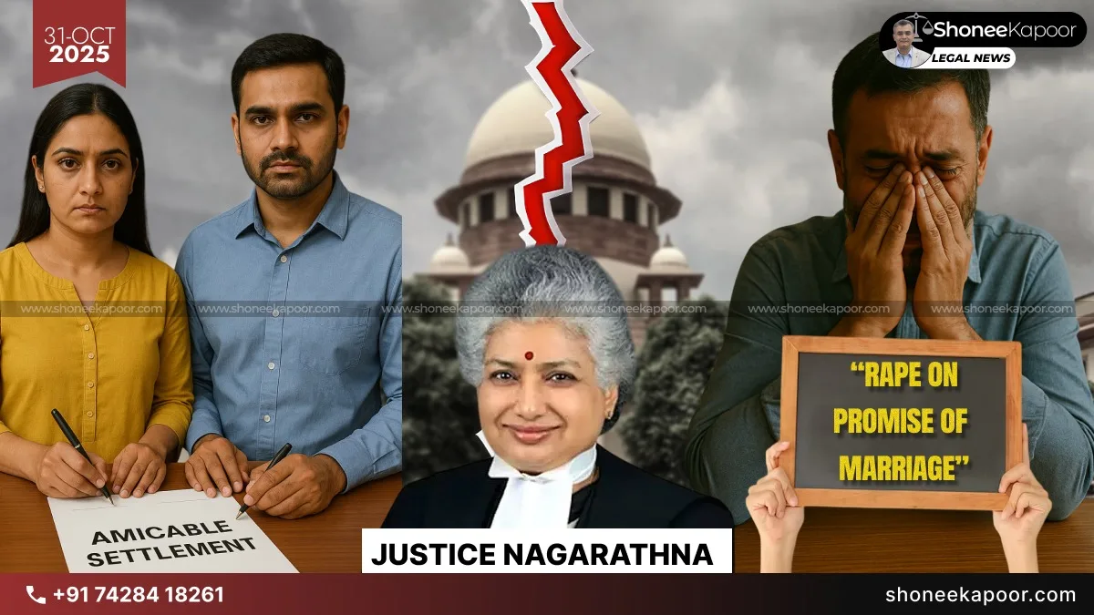 Another Life Saved from a False Rape Allegation? Supreme Court Recognizes Settlement and Brings Relief to Kerala Man