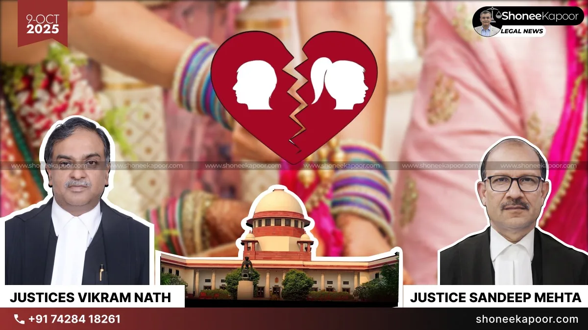 Supreme Court Expresses Deep Concern Over Growing Number of Divorce Petitions: “We Are More of a Matrimonial and Bail Court Now”