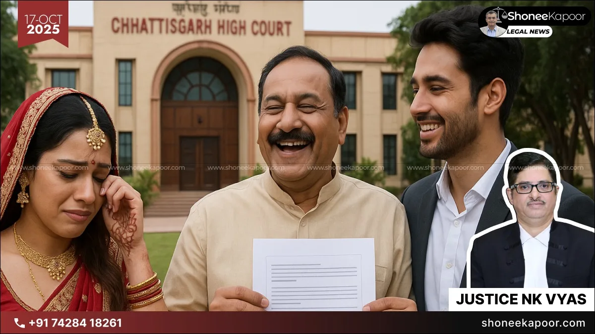 Chhattisgarh High Court: Daughter Cannot Inherit Father Property If He Died Before 1956 Under Mitakshara Law When Son Is Alive