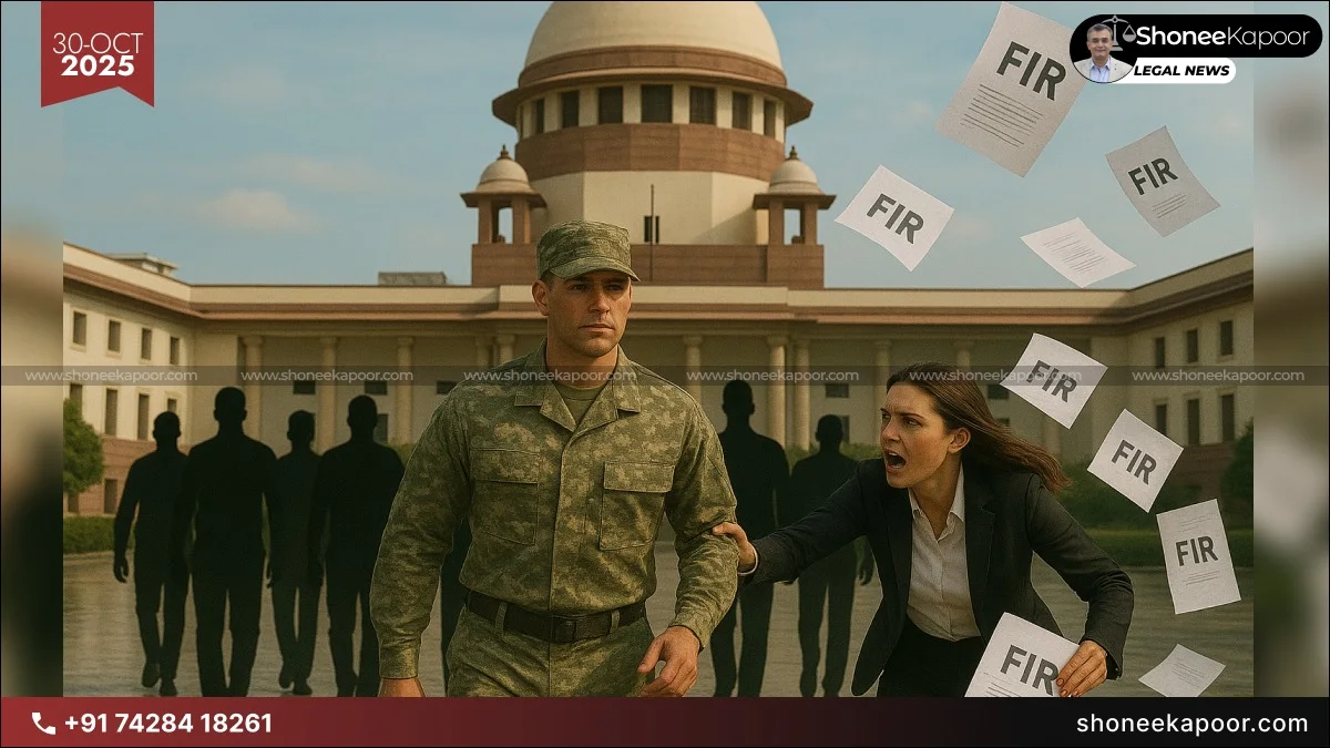 Supreme Court Quashes False Rape FIR Against Army Veteran Capt. Walia: “Woman Filed 9 Fake Cases, Abuse of Law Cannot Be Empowerment”