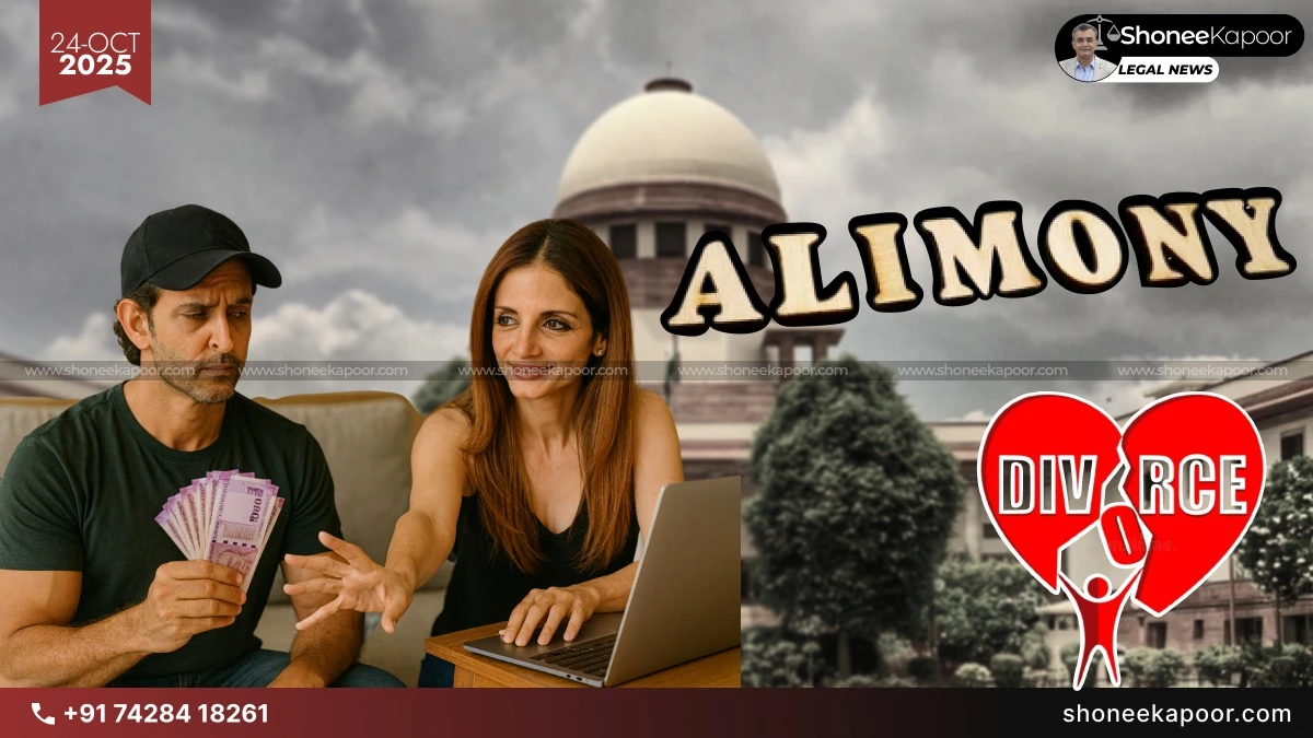 Hrithik Roshan’s Divorce Sparks a Legal Shift: Alimony No Longer a Birth right for Independent Women