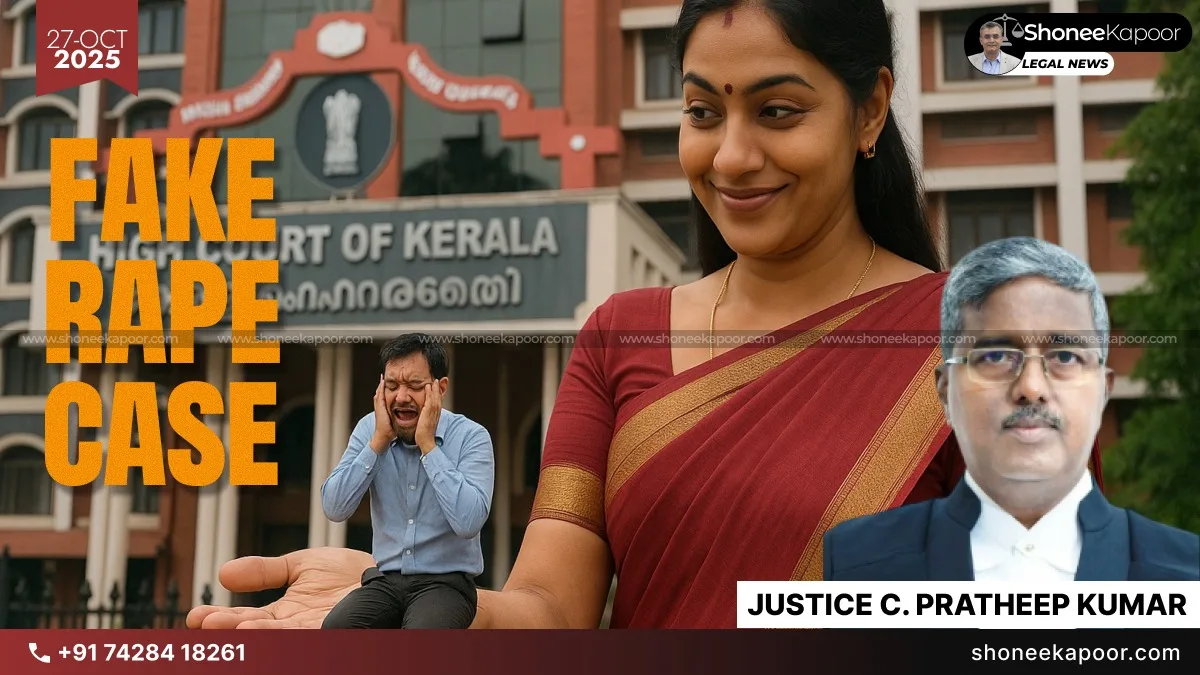 Kerala High Court Quashes Wife’s 8-Year-Old Rape Case Filed After Divorce: “Judicial Process Cannot Be Used for Vengeance”