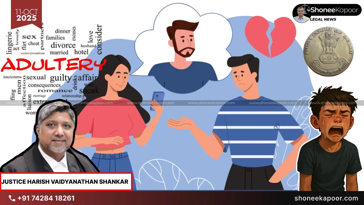 Delhi High Court Gives 4 Yr Old’s Custody To Father: “Mother In Adulterous Relationship Loses Custody Over Neglecting Child”