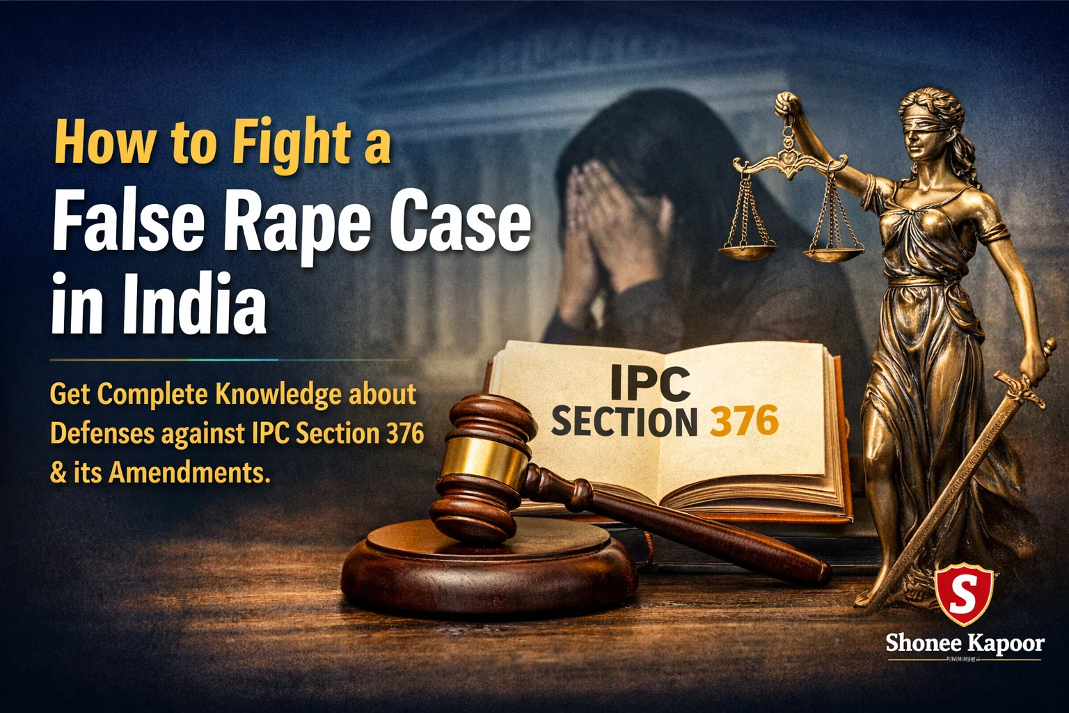 How to defend a False rape cases in India