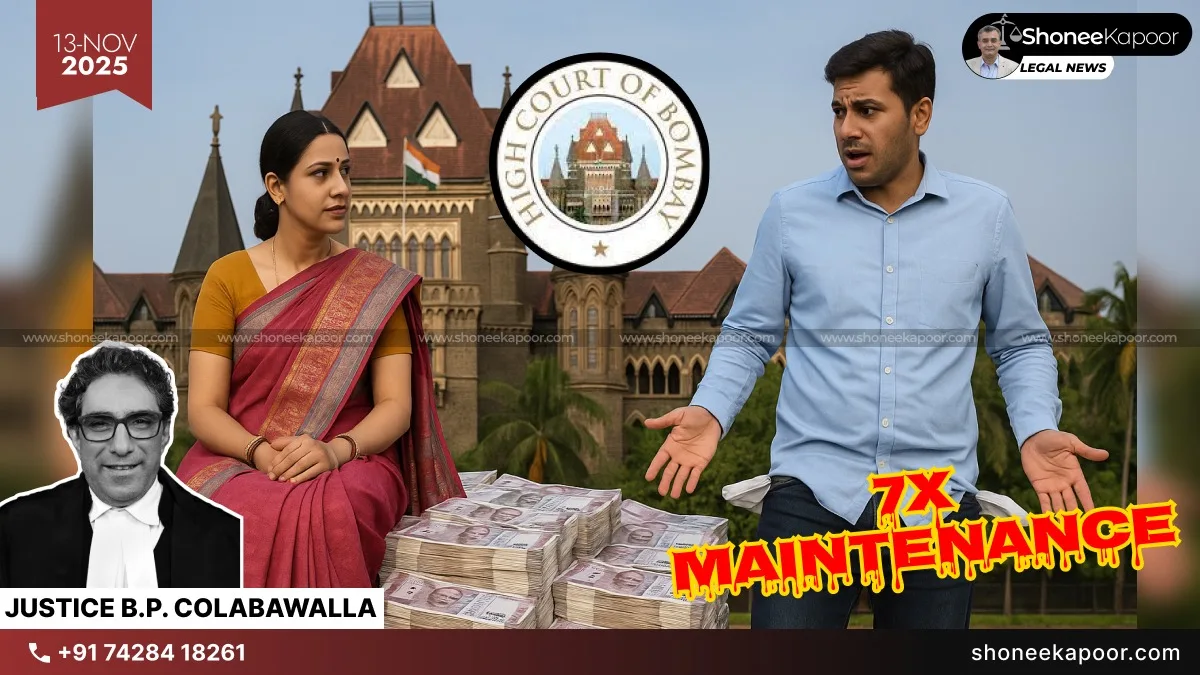 Husband Must Pay ₹3.5 Lakh/Month: Bombay High Court Raises Wife Maintenance By 7 Times