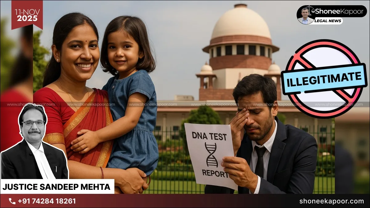 DNA Test Can’t Be Ordered Just to Fish for Truth: Supreme Court Upholds Child’s Legitimacy & Right to Privacy
