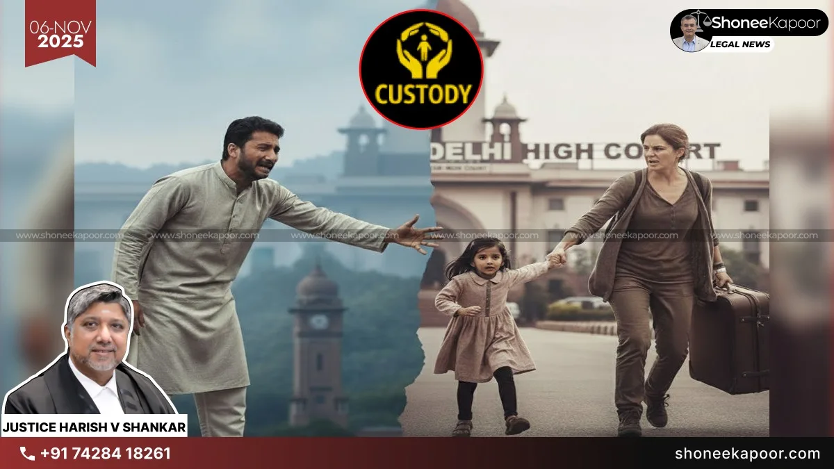 Delhi HC Stops Russian Mother from Fleeing with Child, Grants Custody to Indian Dad: “Courts Need to Protect Fathers’ Rights”