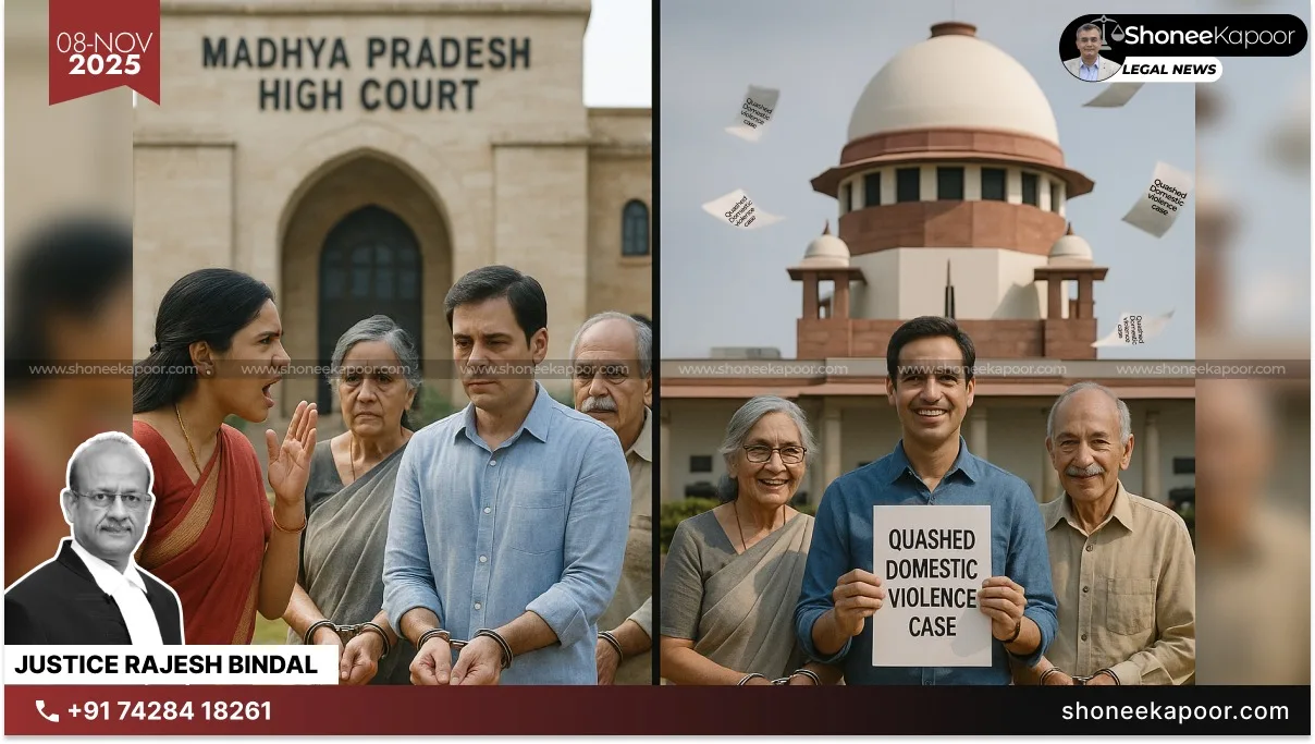Supreme Court Overrules MP High Court: Petitions to Quash Domestic Violence Cases Maintainable from the Very Beginning, at any stage