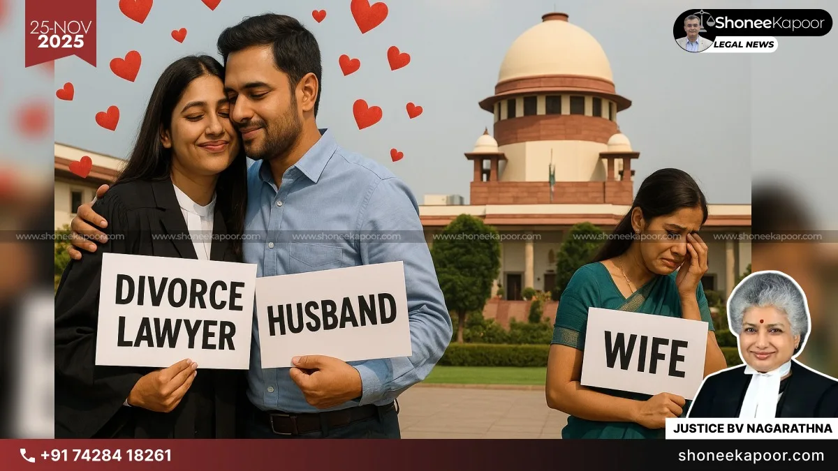 Supreme Court Slams Woman Lawyer For Romantic Affair With Her Own Divorce Client: “You Are An Advocate, Why Did You Get Into This Mess?”