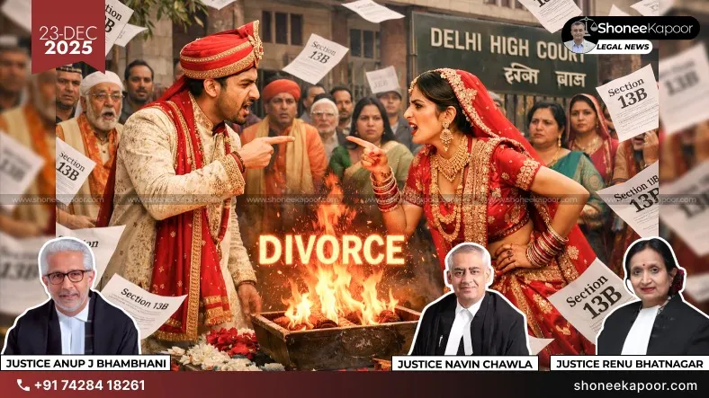One Year Separation Period Under Section 13B Not Mandatory For Presenting First Motion For Divorce By Mutual Consent: Delhi High Court