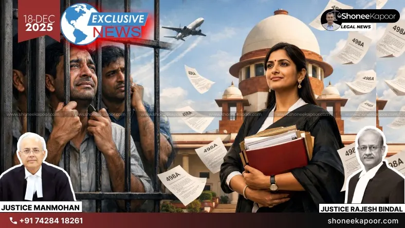 498A Case | A Man’s Career Cannot Be Sacrificed Due to a Pending Investigation: Supreme Court Allows Husband to Work Abroad