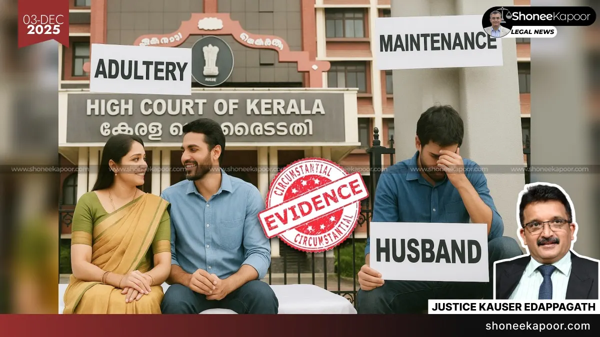 Kerala High Court: Circumstantial Evidence Enough to Prove a Wife’s Adultery and Deny Maintenance