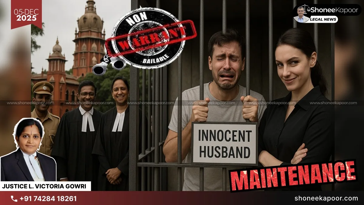 Law Becoming A Weapon. Man Dragged Without Due Process: Madras High Court Saves Husband From Unlawful Arrest In Maintenance Case