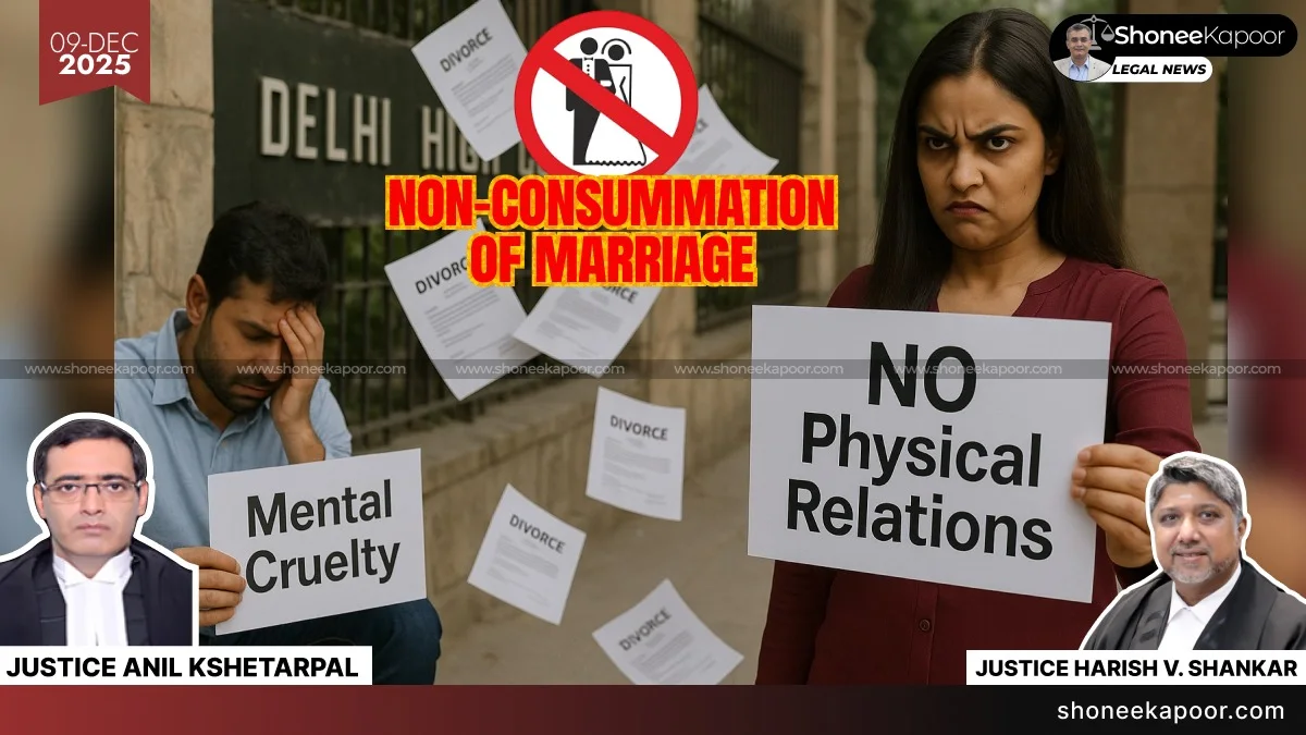 Wife’s Refusal of Intimacy Is Mental Cruelty: Delhi High Court Upholds Divorce Over Non-Consummation Of Marriage