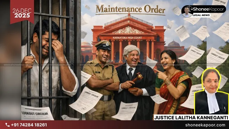 Family Court Has No Power To Issue Lookout Circulars And Turn Civil Dues Into Criminal Traps For Enforcing Maintenance Orders: Karnataka High Court