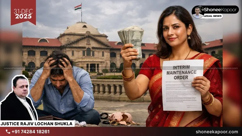 When Courts Take Years, Men Pay the Price: Allahabad HC Rules Interim Maintenance Payable from Date of Application