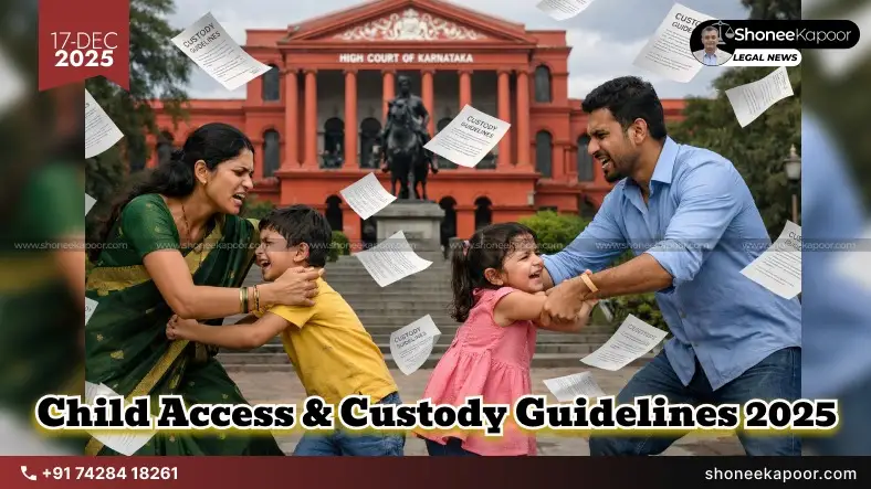 BREAKING | Karnataka High Court Adopts Calcutta HC Child Access & Uniform Custody Guidelines 2025: Big Relief for Parents and Children