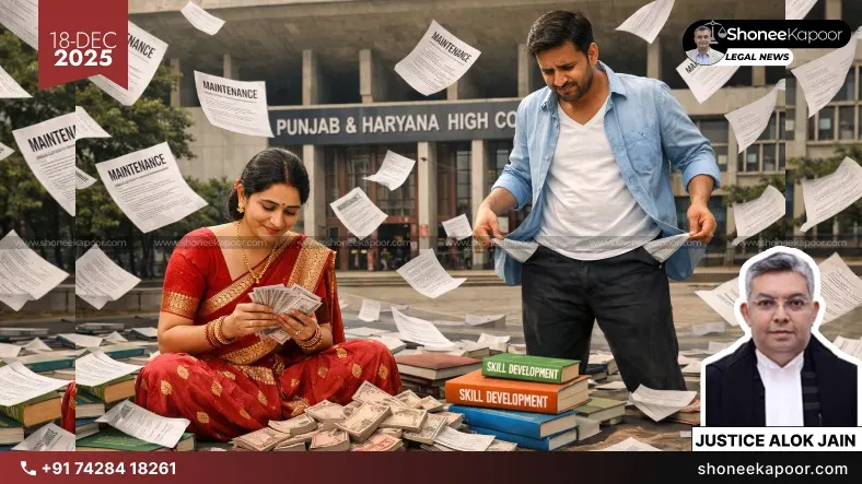 Maintenance Is Not Free Money. Wife Must Spend 10% Maintenance On Skill Development To Become Financially Independent: Punjab & Haryana High Court