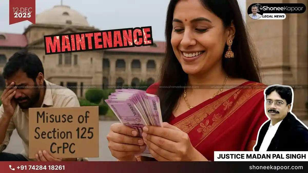 Allahabad High Court: Why Should the Husband Pay? Working Wife Not Entitled to Maintenance Under Section 125 CrPC
