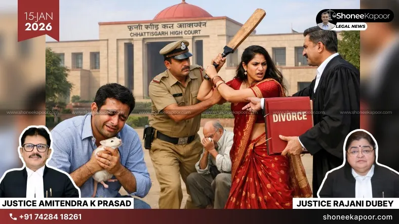 Wife Calls Husband Paaltoo Chooha, Beats Him Before Mother & Asks To Separate From Old Parents: Chhattisgarh High Court Upholds Divorce Over Mental Cruelty