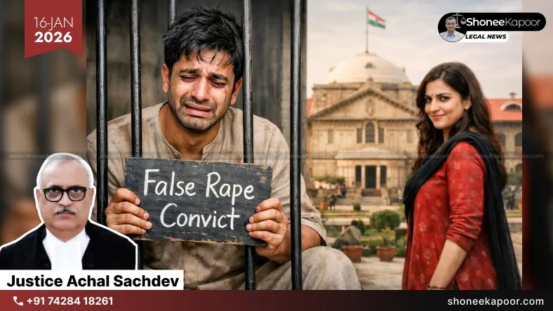 Innocent Man Convicted Without Proof: Allahabad High Court Overturns 10-Year Rape Conviction After Finding Contradictions, Ignored Medical Evidence and No Proof of Non-Consent