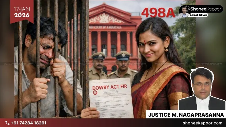 498A Overreach | Kitchen Fights Are Not a Crime, Jail Cannot Be Justified: Karnataka High Court Smashes False Case Against Husband