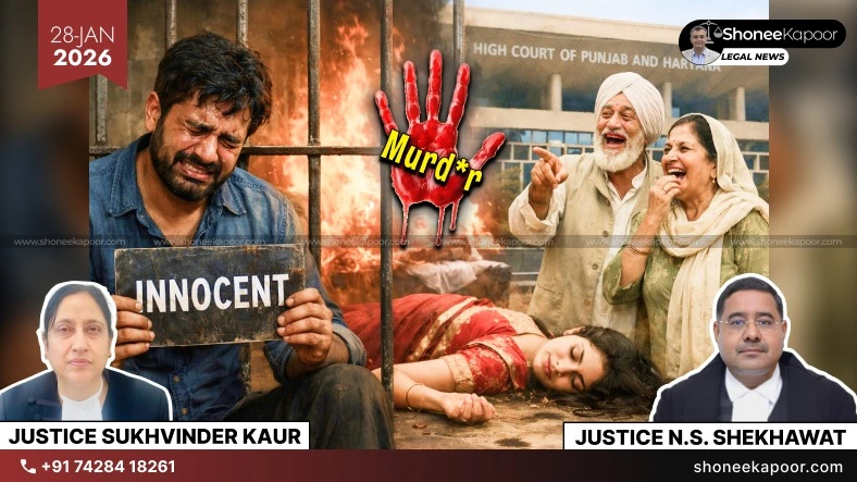 22 Years Lost to a False Murder Case | Unbelievable That Husband Would Set Wife on Fire Over Separate Residence Demand: P&H High Court Acquits Man