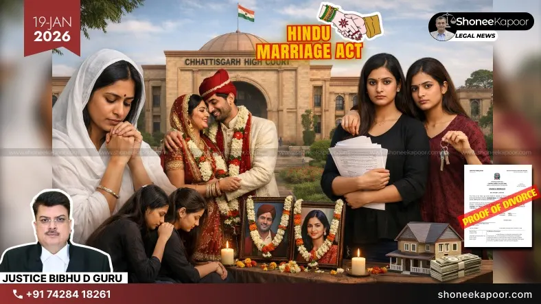 Married as “Widow” While First Husband Was Alive: Chhattisgarh HC Declares “Chudi” Marriage Void Under HMA for No Proof of Divorce, Rejects Fake Inheritance Claims