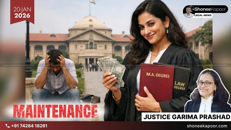 Allahabad High Court Allows Lawyer Wife’s Education Expenses As Interim Maintenance, Draws Adverse Inference Against Farmer Husband For Non-Disclosure Of Income