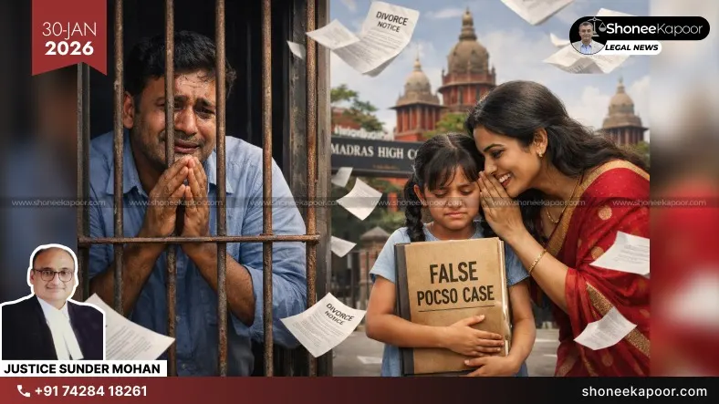 Madras High Court Quashes Father’s POCSO Conviction: Victim Was Tutored By Own Mother To Depose Falsely Amid Divorce