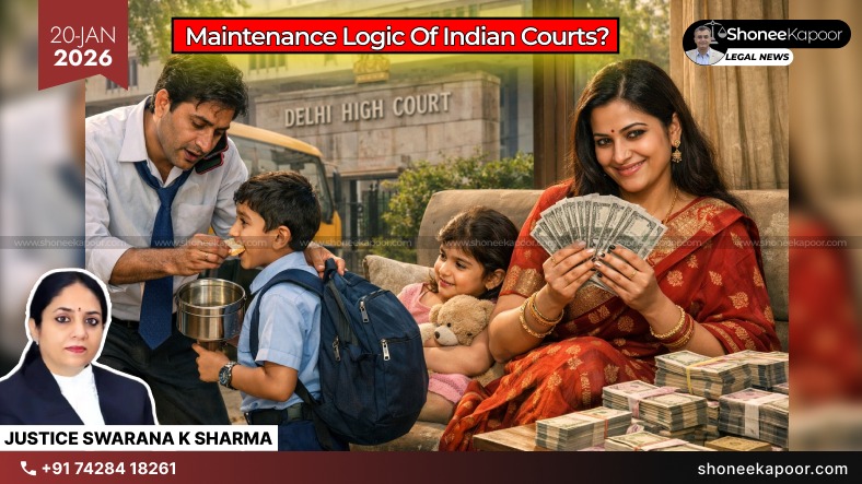 Husband Must Pay Maintenance Despite Child Custody With Him: Delhi High Court