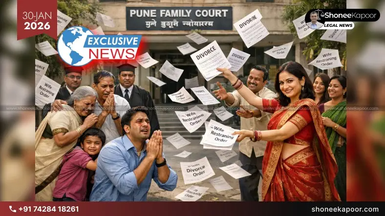 Wife Restrained From Entering Husband’s Residence and Causing Disturbance: Family Court Protects Man’s Peace