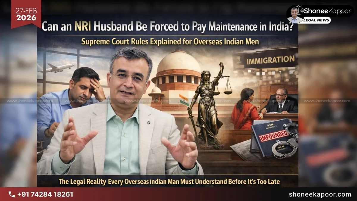 Can an NRI Husband Be Forced to Pay Maintenance in India? Supreme Court Rules Explained for Overseas Indian Men