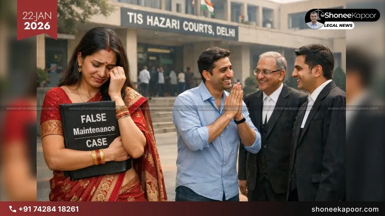 Wife’s False Claims Collapse ₹25,000 Maintenance to ₹8,000: Delhi Court Punishes Concealment and Rejects Inflated Allegations