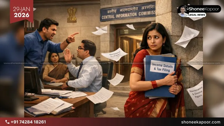 CIC Allows Husband to Access Wife’s Income Details for Maintenance Case, Says Generic Tax Information Can’t Be Hidden