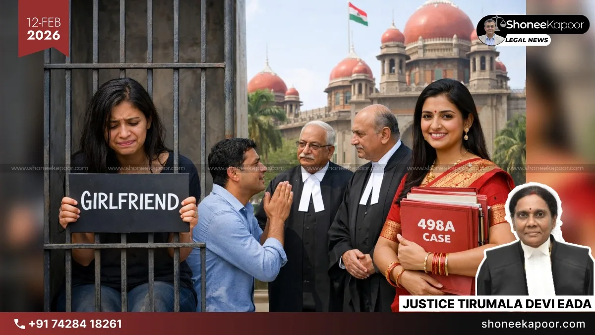 Telangana High Court: Husband’s Girlfriend Is Not ‘Relative’ Under Section 498A IPC, Criminal Case Quashed Against Woman