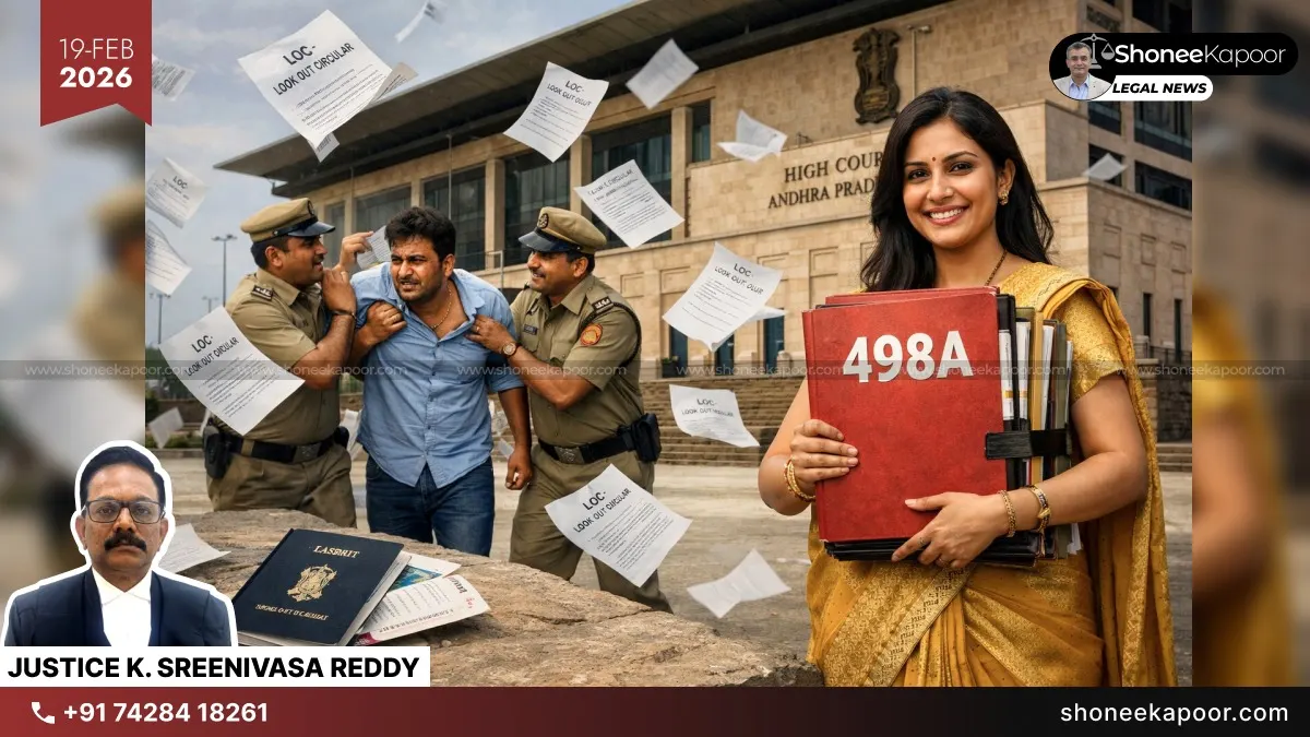 498A Is Not A Passport Ban: AP High Court Slams Mechanical LOCs, Says Personal Liberty & Working Man’s Right To Earn Cannot Be Sacrificed Without Exceptional Grounds