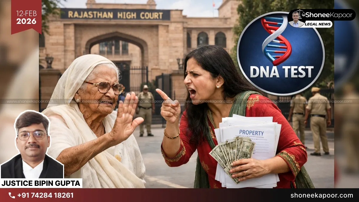 Rajasthan High Court Orders DNA Test of 93-Year-Old Mother Who Denied Daughter for Ancestral Property, Says No Legal Presumption of Maternity Exists