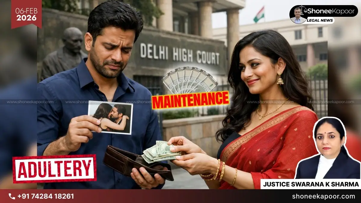 Interim Maintenance Continues Despite Adultery Claims, But Wife Must Refund Amount If Allegations Are Proved: Delhi High Court Cites Domestic Violence Act