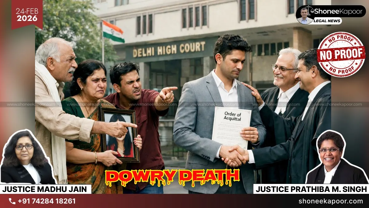 Past Marriage Allegations Cannot Prove Dowry Death in 2nd Marriage: Delhi High Court Acquits Husband