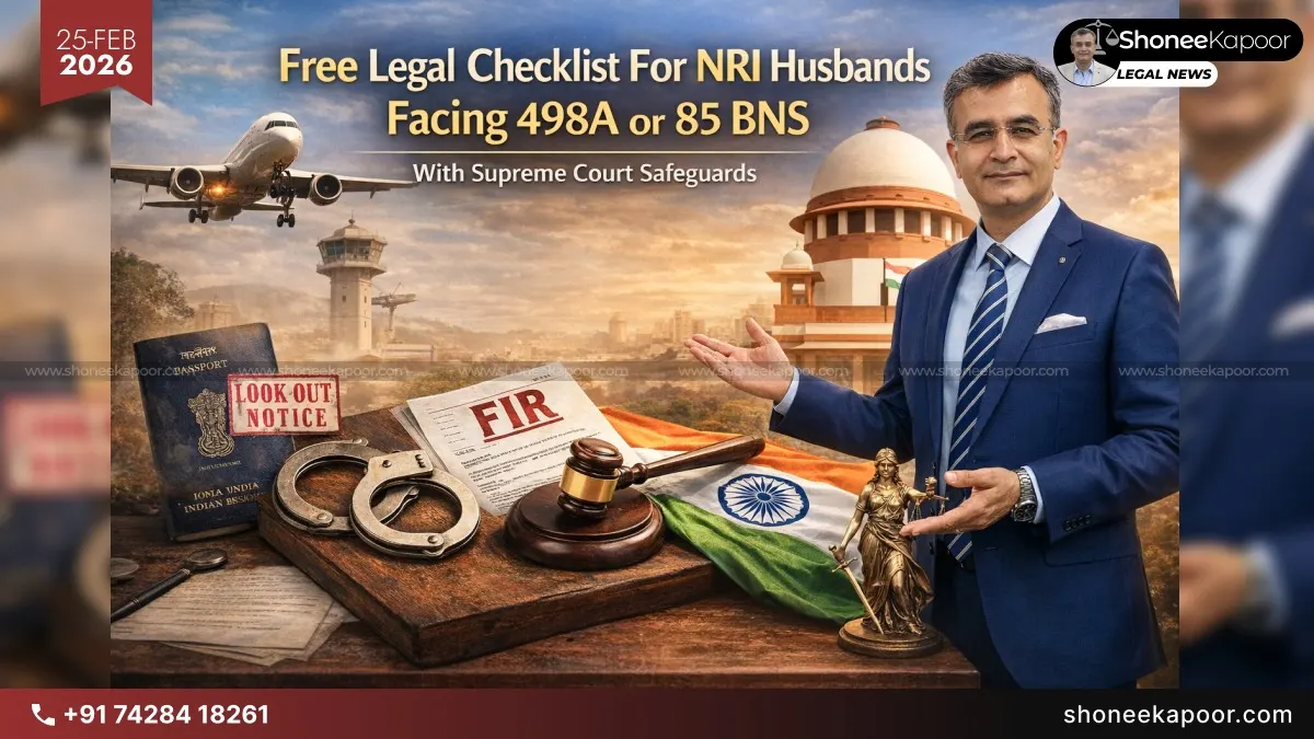 Free Legal Checklist For NRI Husbands Facing 498A Or 85 BNS – With Supreme Court Safeguards