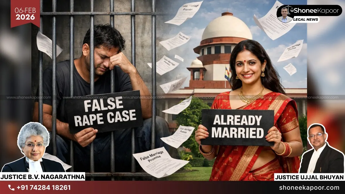 Supreme Court Quashes False Rape Case Against Advocate: Difficult To Believe A Married Woman Lawyer Was Induced Into Sex With False Promise of Marriage